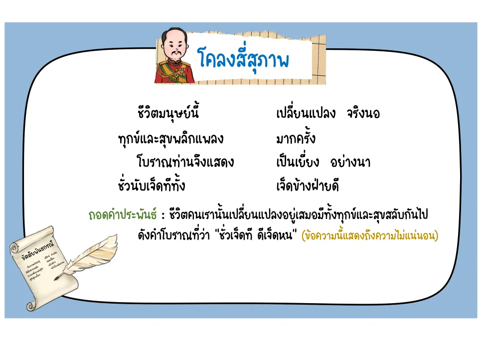 ชีวิตมนุษย์เปลี่ยนแปลง